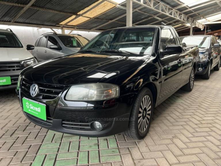 VOLKSWAGEN - SAVEIRO - 2009/2009 - Preta - Sob Consulta