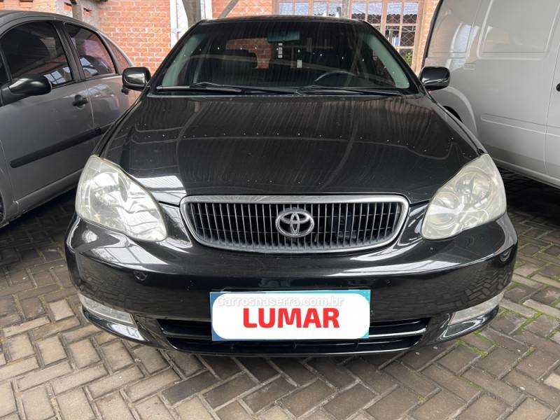 TOYOTA - COROLLA - 2004/2004 - Preta - Sob Consulta