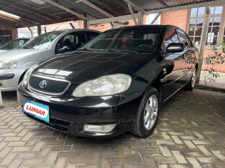TOYOTA - COROLLA - 2004/2004 - Preta - Sob Consulta