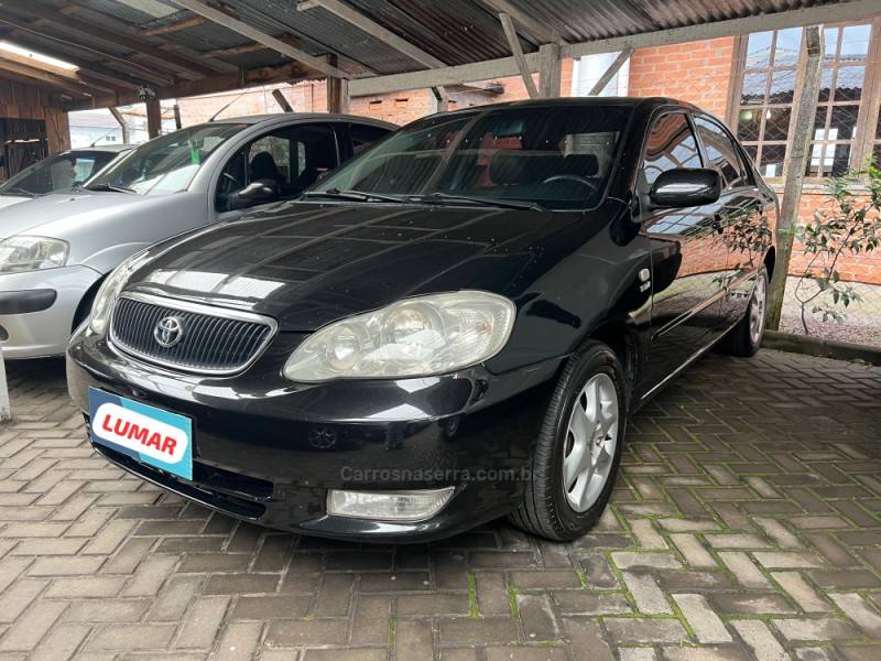 TOYOTA - COROLLA - 2004/2004 - Preta - Sob Consulta