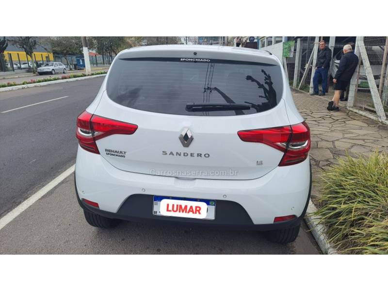 RENAULT - SANDERO - 2019/2020 - Branca - Sob Consulta