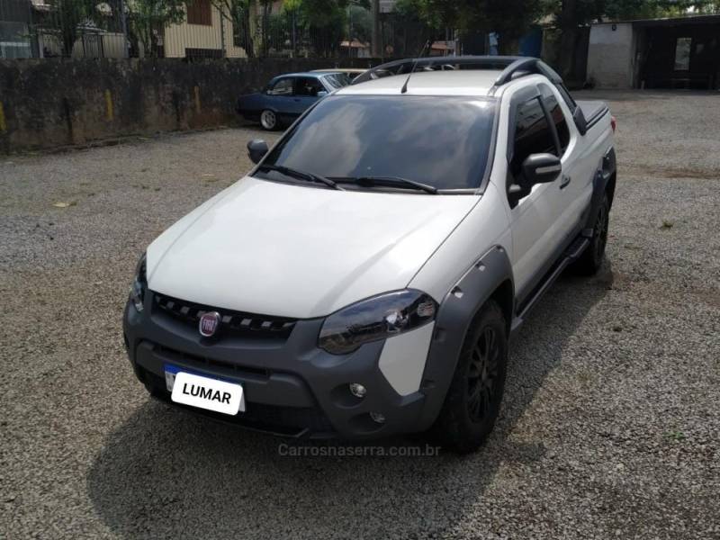 FIAT - STRADA - 2014/2015 - Branca - Sob Consulta