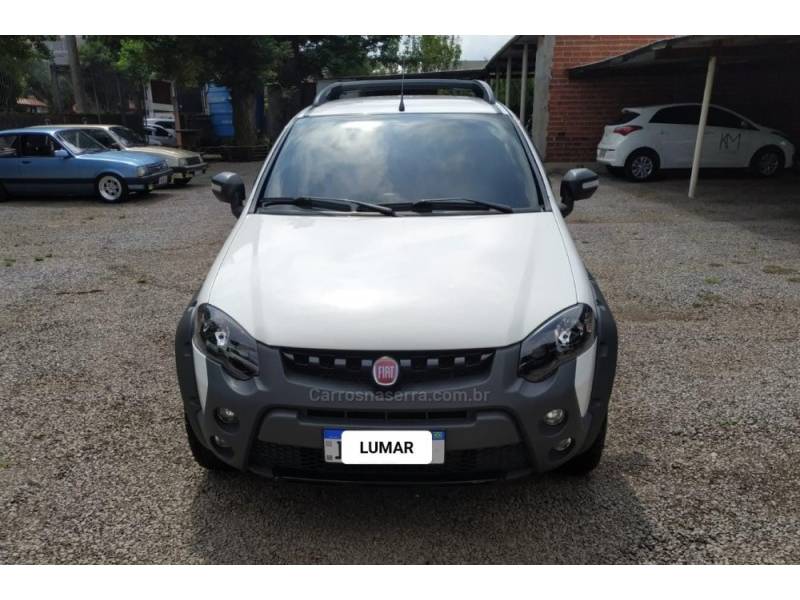 FIAT - STRADA - 2014/2015 - Branca - Sob Consulta